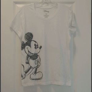 Disney shirt, ladies XL, Mickey sketch design